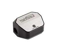 Aquacomputer Durchflusssensor Alto Flujo 2, 2X G1/4 - Silber/Schwarz
