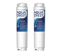 AQUACREST 644845 Filtros de Agua Para Frigorífico, Compatible para Bosch UltraClarity 644845, 00740560, 740560, 00499850, 00649379, 9000194412, 9000077104, MIELE/Haier 0060820860, 0060218743 (2）