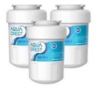 AQUACREST MWF Filtros de Agua para Frigorífico, Reemplazo para GE® SmartWater MWF, MWFA, MWFP, GWF, GWFA, GWF01, 101057A, 101300A (3)
