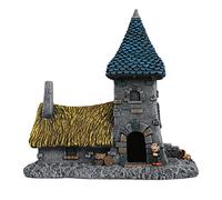 Aquadella, Figura Pitufos Bosque Casa Gargamel, Muy Detallada y Fabricada en Resina de poliéster, no tóxico y pH Neutro, para Acuarios de Agua Dulce y Agua de mar