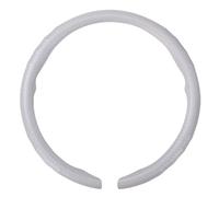 AQUADORA Cubierta de Volante de Fibre de Carbone Antideslizante y Transpirable Clima para Hyundai Tucson 2019 2020 2021,R White