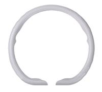 AQUADORA Cubierta de Volante de Fibre de Carbone Antideslizante y Transpirable Clima para Hyundai Tucson 2020-2023,D White