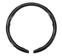 AQUADORA Cubierta de Volante de Textura de Fibra de Carbono grabada a láser Antideslizante y Transpirable Clima para Mercedes-Benz CLK A208 Convertible 1997-2002,R-Black