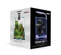 Aquael 122977 Shrimp Set Day&Night 10, Blanco, 3,26 kg, 10 litros, 1 Unidad (Paquete de 1)