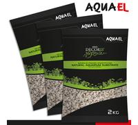 Aquael 3 X 2 Kg Aqua Decoris Dolomita 2 - 4 Mm Sustrato Para Acuarios