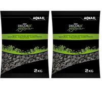 AQUAEL - Gravilla de basalto 2 - 4 mm - Bolsa de 2 kg (Paquete de 2)