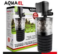 Aquael Turbo Filtro 2000 Filtro de Agua Acuario Interior Peces Cuidado Limpiador