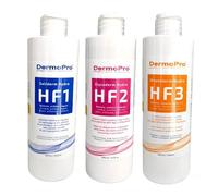 Aquafacial Hydro Aqua Peeling Beauty Liquid 3 x 400 ml HF1+HF2+HF3