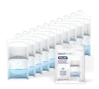 AquaFloow 10x210G Deshumidificador colgante, Absorbente de humedad para armario, Deshumidificador colgante antihumedad, Bolsa desecante resistente a la humedad