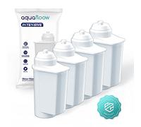 Aquafloow 4x Filtros de Agua para Cafeteras Automáticas Bosch, Siemens | Compatible con Siemens EQ Series, EQ 6, EQ9, EQ500 y Bosch TCZ7003, TCZ7033, 467873 | Filtro de Agua de Repuesto Brita Intenza