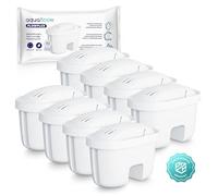 Aquafloow Cartuchos de Filtro de Agua 8 Piezas | Compatible Laica Bi-Flux, Dafi Unimax | Filtro con Carbón Activo y Resina de Intercambio Iónico, Reducción de Cal, Cloro