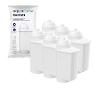 Aquafloow Filtro de agua compatible con cafeteras automáticas Siemens® EQ (EQ3-EQ9), Bosch® TCZ7003/TCZ7033, BRITA® Intenza 575491 - cartucho de reemplazo (6x)