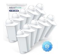 Aquafloow Filtros de Agua de Repuesto 10x para Cafeteras Automáticas Bosch, Siemens | Compatible con Siemens serie EQ, EQ 6, TZ70003, TCZ7003 & Bosch TCZ7003, TCZ7033, 467873 | Filtro de Agua