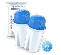 Aquafloow Magnesio Cartuchos de Filtro de Agua para Jarras | Filtrar Agua Limpia y Enriquecerla con Magnesio | Recambio para Aquaphor B15 Standard, Dafi Classic, Brita Classic, Laica - 2 Piezas