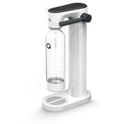 Aquafloow Máquina para Soda carbonatador de agua con gas y botella de 0,8L | Botellas de Soda 800ml | Máquina Clásica para Hacer Soda | Carbonatador Sparkling Water Maker | Blanco