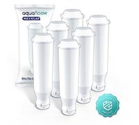Aquafloow Maxiclar Filtro de Agua de Repuesto para Máquina de Café Compatible con Muchos Modelos de Máquina de Café Krups, Siemens, Bosch, AEG, Gaggenau | Juego de 6 Filtros de Agua en Blanco