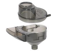 Aquaflosser 2 piezas de repuesto compatibles con Baby Brezza Formula Pro Advanced FRP0046 embudo y cubierta de repuesto. Gris, Gris, Embudo 01