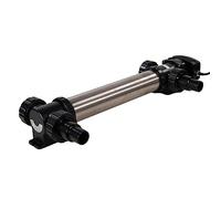 AquaForte SUV-772 RVS UV-C, PL 2x36W, Longitud 1030 mm, Tamaño del estanque 90 m3, Flujo recomendado 8 m3⁄h, Presión 1,0 bar, Incluye 4 boquillas para manguera 38/50 mm