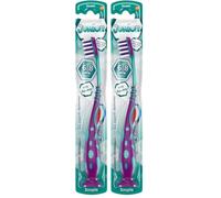 Aquafresh, Brosse à Dents Junior, Souple, Pour Des Enfants à Partir de 6 ans, Doux Sur Les Gencives, Coloris Aléatoire (Paquete de 2)
