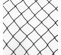 Aquagart® Red de protección para pájaros 10m x 4m, de Ancho de Malla: 20 x 20 mm, Red de Hojas para Piscina Negra para árboles frutales de Malla Fina, Red Estable de silón