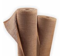 Aquagart Tela de yute de 305 g/m², esterilla de yute para jardín, tela de yute para decoración de casa y jardín, arpillera, cinta de yute para plantas, protección de invierno, tejido natural