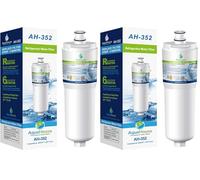 AquaHouse AH-352 filtro de agua compatibles para Bosch/Neff/Siemens nevera 3M CS-52, CS-452, CS-51, 640565, 5586605 (Paquete de 2)