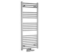 Aqualine Alya radiador de baño toallero 118.8x50 cm cromo LLS302