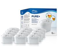 Aqualogis Pure 12 cartuchos de Filtro de Agua Compatibles con Brita Maxtra Plus y XL Jugs con Style, Mavea, Elemaris, Marella, Tassimo