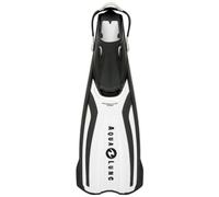 Aqualung Amika - Aletas de Snorkel, innovadoras, cómodas, potentes, con propulsión óptima, Blanco y Negro