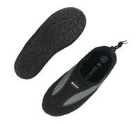 Aqualung Cancun - Zapatos Deportivos acuáticos, Ligeros y cómodos, de Secado rápido y con protección óptima, Plata y Negro, 38