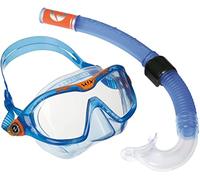 Aqualung Combo Mix - Máscara + Tubo de Buceo, Excursiones Acuáticas y Snorkeling para niños de 4 años en adelante con protección UV y sello de silicona, lentes antiempaño y anti-fugas para niño y niña