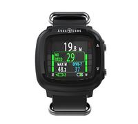 Aqualung i330R - Ordenador de Buceo, Bluetooth, Pantalla en Color ultrabrillante y legible, Interfaz intuitiva, Ordenador Buceo Aqua Lung con batería Recargable, Ideal para el Submarinismo, Negro