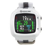 Aqualung i330R - Ordenador de Buceo, Bluetooth, Pantalla en Color ultrabrillante y legible, Interfaz intuitiva, Ordenador Buceo Aqua Lung con batería Recargable, Ideal para el Submarinismo, Blanco
