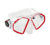 Aqualung Mascara Hawkeye, Máscara de buceo, snorkel y senderismo acuático para adultos, hombres y mujeres, con visión de 180°, protección UV, vidrios antivaho y antigoteo