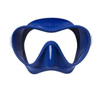 Aqualung Neos - Máscara de Buceo sin Marco, Vidrio Templado Panorámico, Silicona Confort, Snorkel y Apnea Adulto
