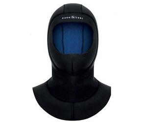 Aqualung Seawave Flex - Capucha de Buceo 3/1 mm, Neopreno elástico, Duradero, con Junta Facial Personalizable, ventilación única y Gancho para un Secado fácil, Negro