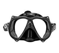 Aqualung TEKNIKA - Máscara de Buceo para Adultos de Vidrio Templado, Montura Resistente a los Golpes, Fácil Ajuste, Cómoda, Se Adapta a Todo Tipo de rostros, Óptimo para Submarinismo y Snorkel, Negro