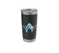 Aquaman and the Lost Kingdom Logo Vaso térmico de acero inoxidable de doble pared