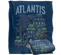AQUAMAN Blanket, 152 x 127 cm The Atlantis Silky Touch Super Soft Throw Blanket