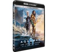 Aquaman y el reino perdido BLU-RAY 4K STEELBOOK Nuevo