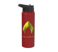 Aquaman Movie Aquaman Logo Stainless Steel Insulated Water Bottle
