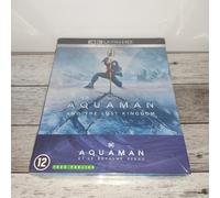 Aquaman y el reino perdido STEELBOOK 4K [4K + Blu-ray] - NUEVO