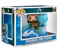 Aquaman Y The Perdido Kingdom Snap On Storm Pop Rides #295 Vinyl Figura Funko