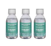 AQUAMARINA - Enjuague Bucal de Agua de Mar |100% Natural con Menta Japonesa | Refresca y Protege Encías y Dientes | (3 botellas 250 ml.)