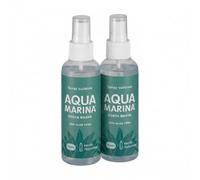 AQUAMARINA Spray Cutáneo Aloe Vera y Agua de Mar | Vaporizador Hidratante para Piel y Cabello | | 90% Aloe Mar 10% Agua de Mar | Uso Tópico en Pequeñas Heridas | Natural Sin Aditivos | Pack 2 x 150 ml