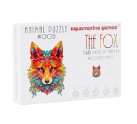Aquamarine games- animal wood puzzle the fox, multicolor (1)