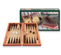 Aquamarine Games Backgammon de Viaje Plegable para 2 Jugadores