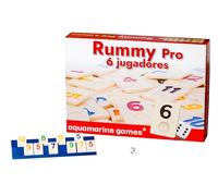 Aquamarine Games - Rummy, 6 jugadores (DO001) , color/modelo surtido