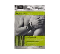 AQUAMED Active Muñequera - Sujeción elástica, Fibra carbón de bambú, Alivio dolor articular, Lavable, Talla única