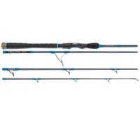 AQUANTIC Executive Travel Rod - Caña de viaje con tubo de transporte (220 cm y 240 cm, 240 cm)